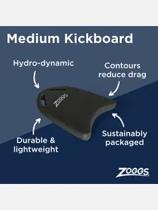 Display front view 4 of Product detail - Medium Swimming Kickboard black