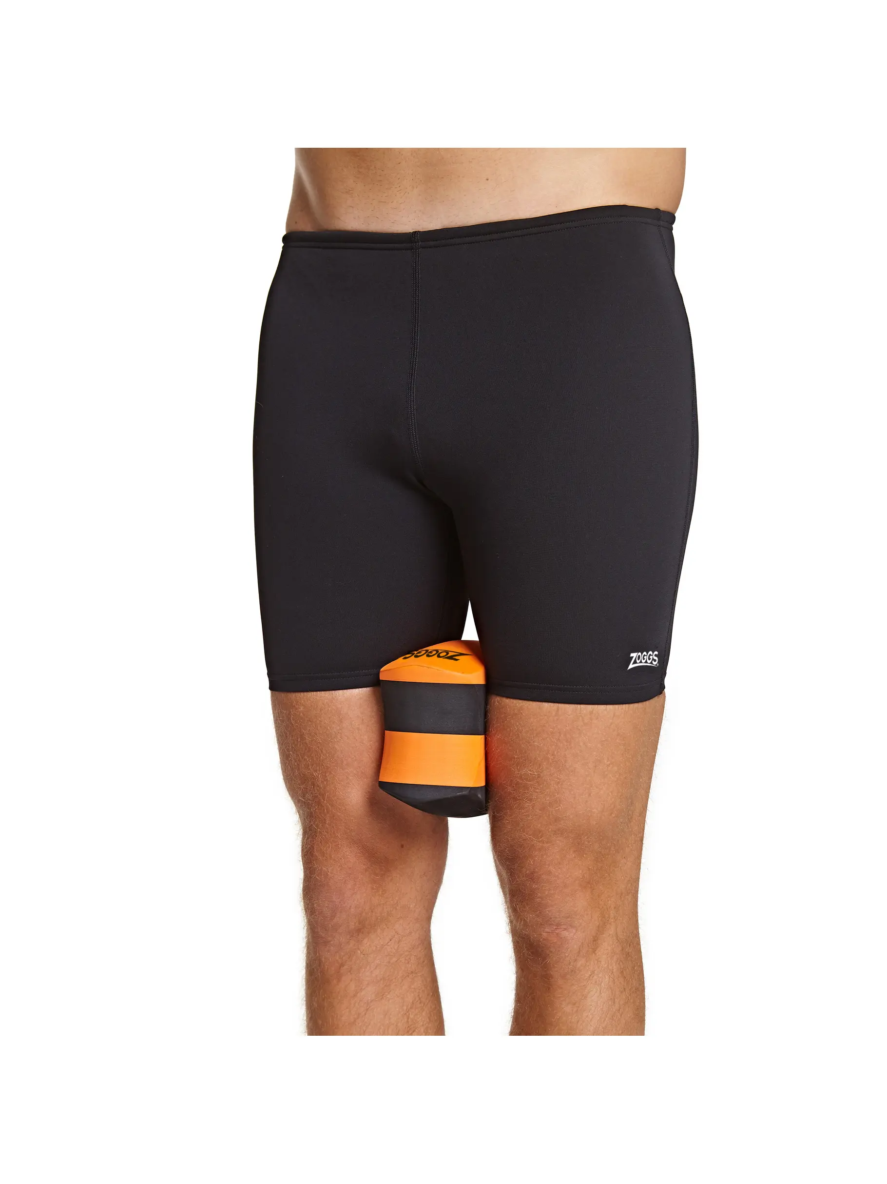 Sale,Clearance, view full size image of Front view of Product detail - Swimming Pullbuoy black/orange