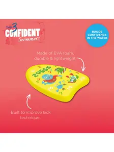Display front view 6 of Product detail - Zoggy Mini Swimming Kickboard yellow