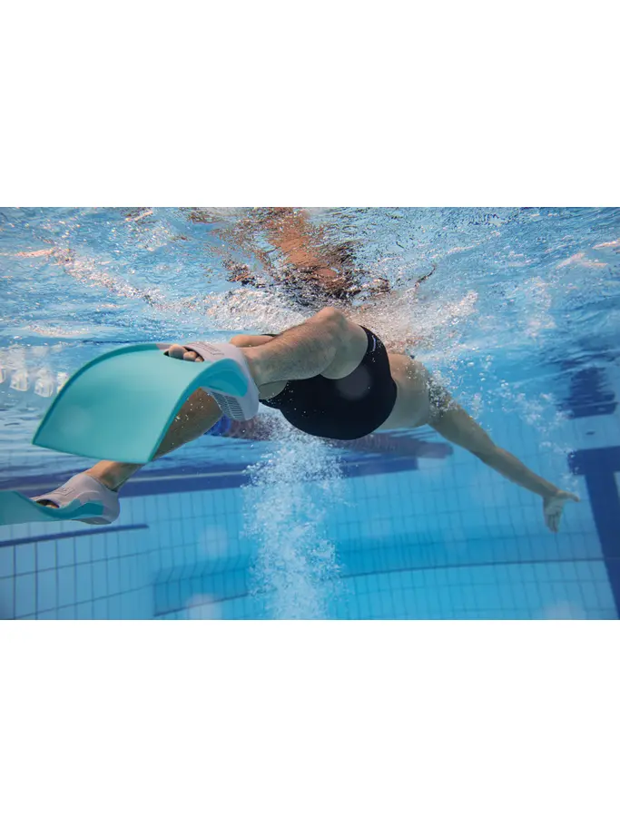 , view full size image of Front view of Product detail - Long Blade Fins - US 10-11 GYBK