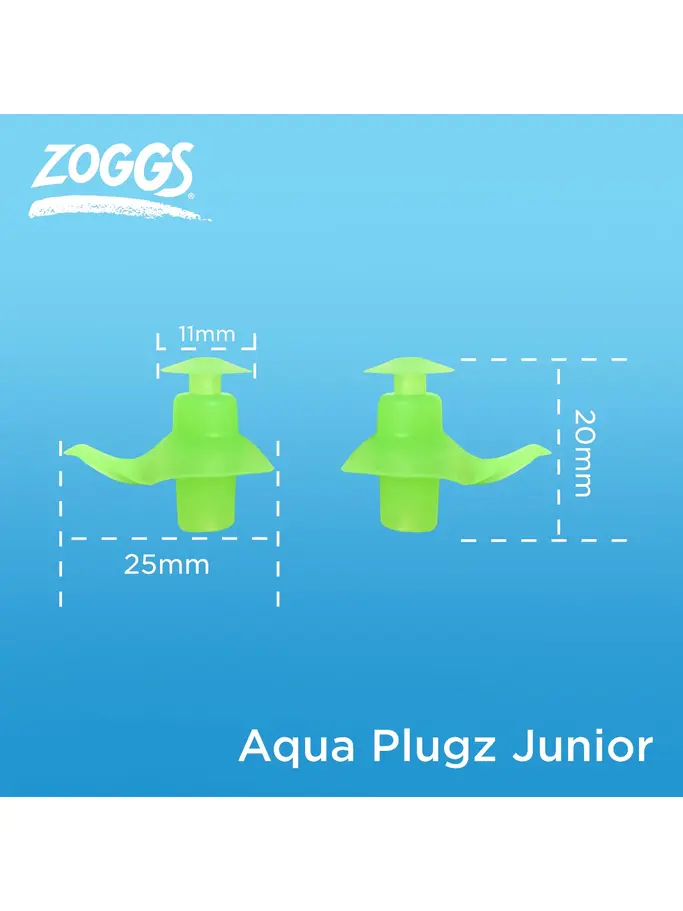 , view full size image of Front view of Product detail - Aqua Plugz Junior Ear Plugs orange