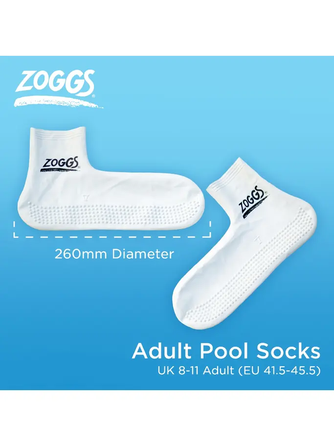 , view full size image of Front view of Product detail - Adult Latex Pool Socks