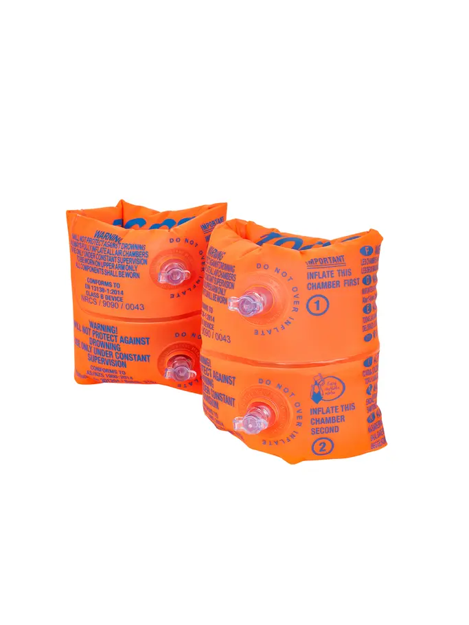 , view full size image of Front view of Product detail - Roll Up Inflatable Swimming Armbands
