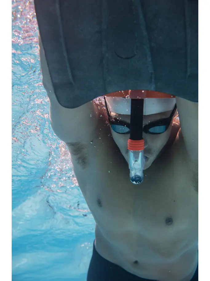 Out of Stock, Ver imagen de tamaño completo de Vista frontal de Product detail - Centre Line Snorkel black/orange