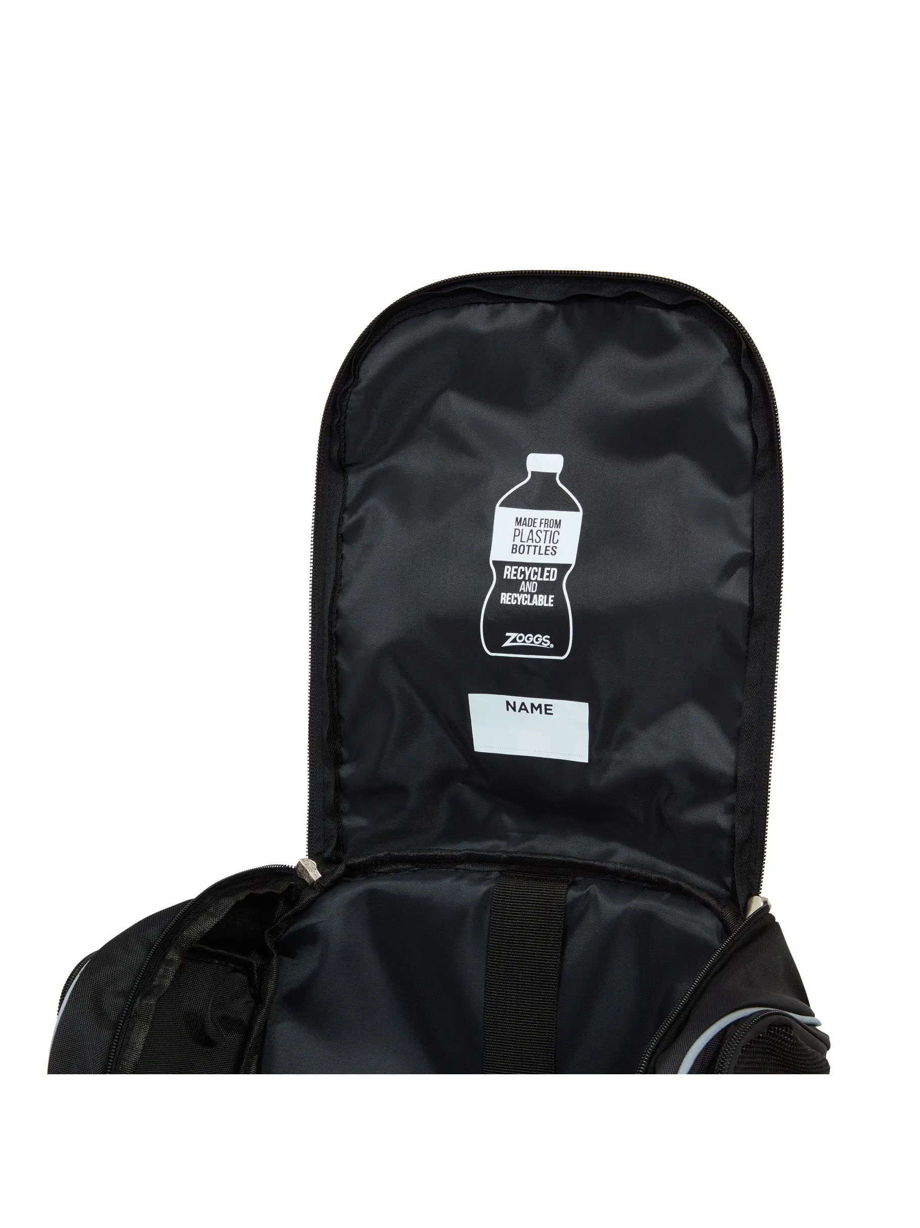 , view full size image of Front view of Product detail - Planet Backpack black