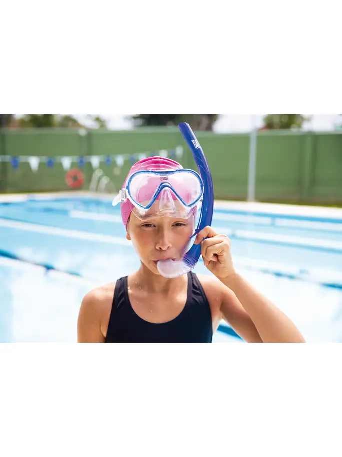 , view full size image of Front view of Product detail - Junior Reef Explorer Snorkel Set SCRBLCL
