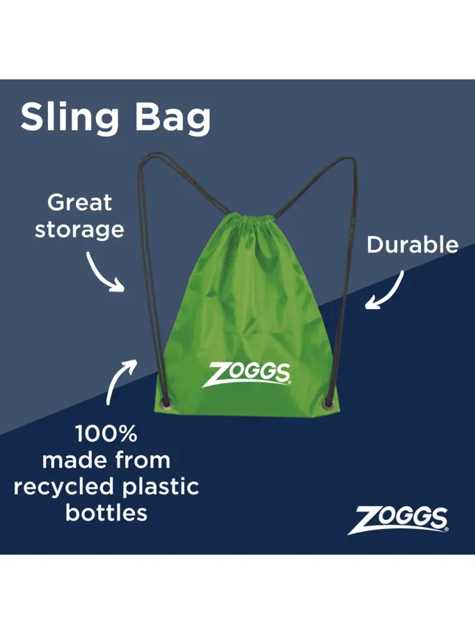 Sale,Clearance, view full size image of Front view of Product detail - Swimming Sling Bag lemon