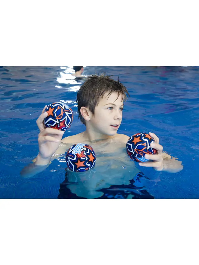 , view full size image of Front view of Product detail - Pool Water Toy - Splash Ball 3 Pack
