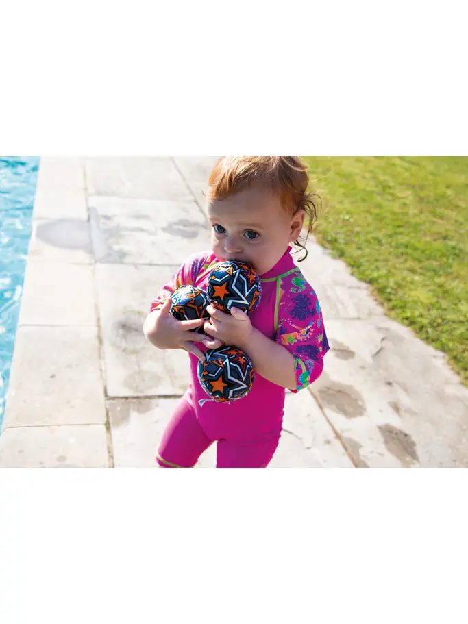 , view full size image of Front view of Product detail - Pool Water Toy - Splash Ball 3 Pack