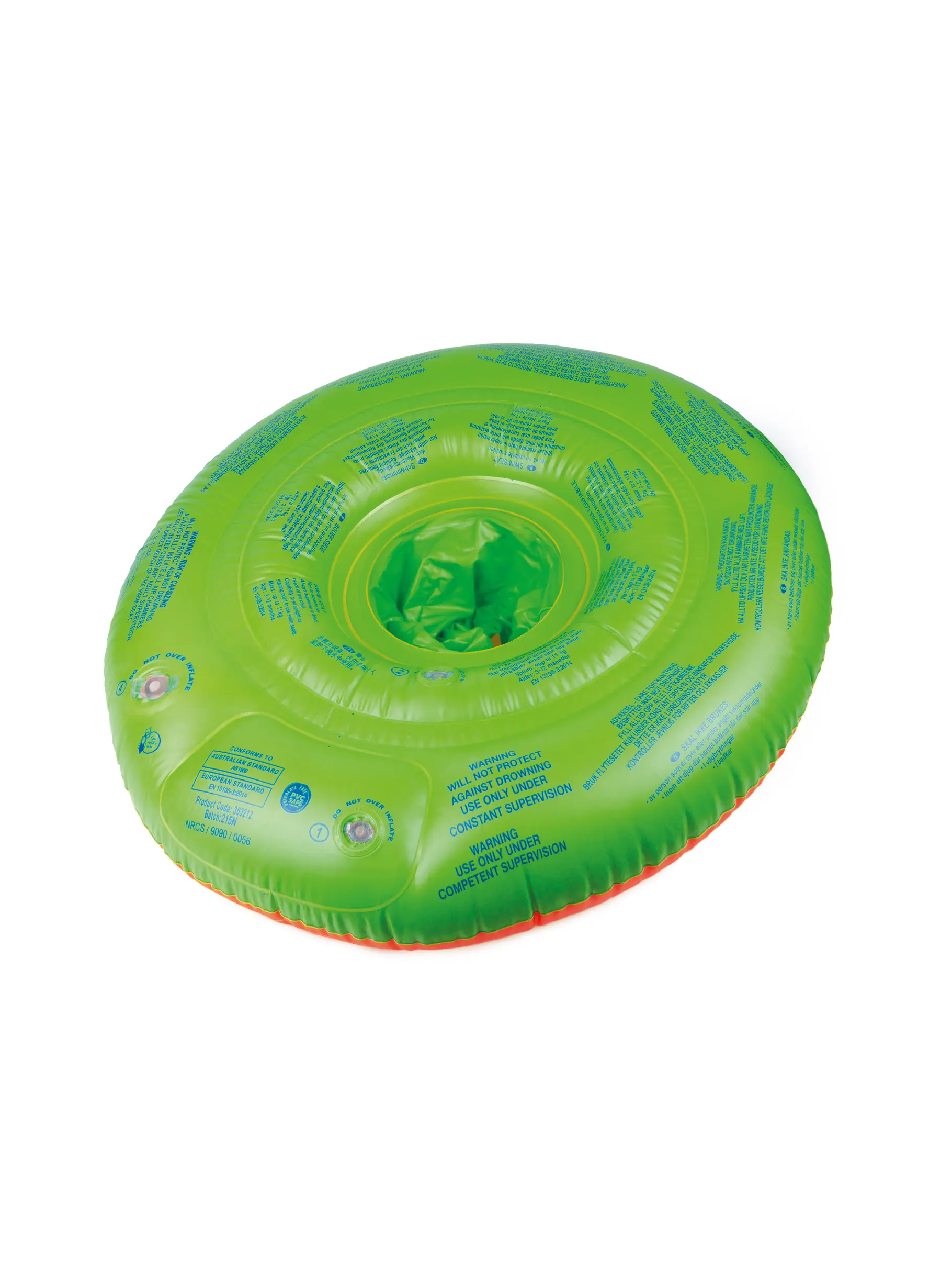 , Ansicht Großes Bild der Vorderseite Product detail - Inflatable Swimming Trainer Seat - 0-12 Months