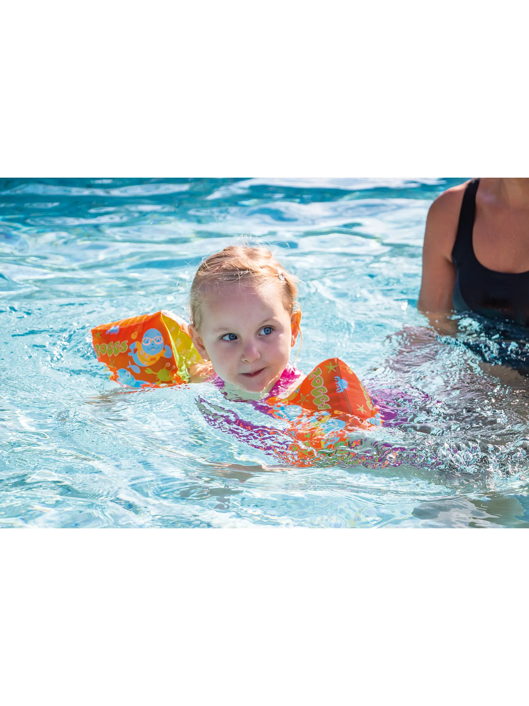 , Ansicht Großes Bild der Vorderseite Product detail - Inflatable Zoggy Armbands - 1-6 Years