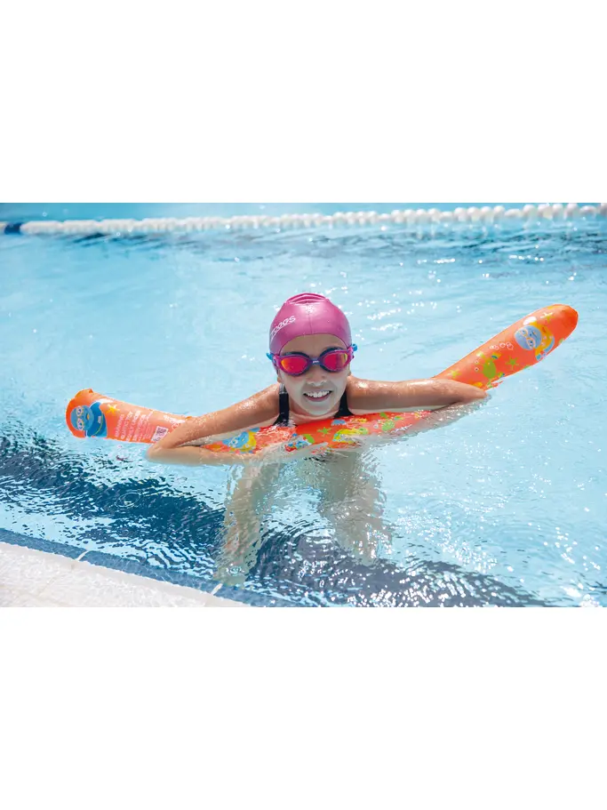 Out of Stock, view full size image of Front view of Product detail - Inflatable Swimming Zoggy Noodle
