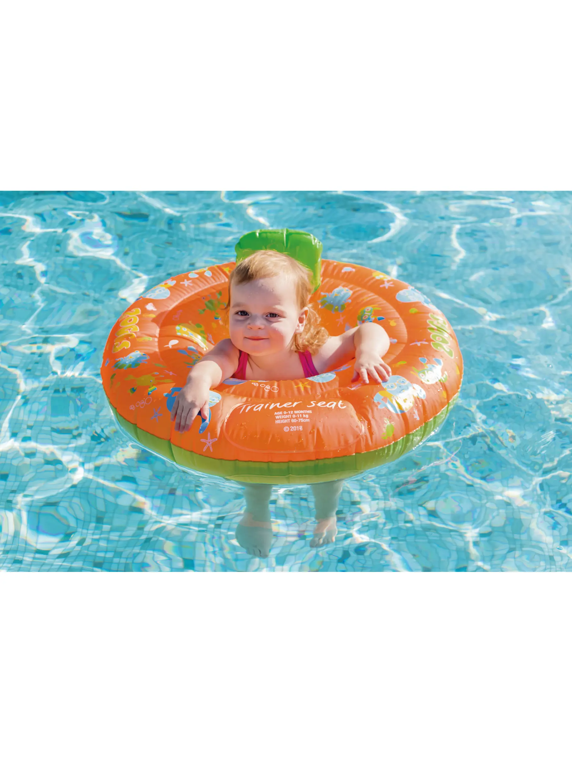 Sale, Ansicht Großes Bild der Vorderseite Product detail - Inflatable Swimming Trainer Seat - 3-12 Months