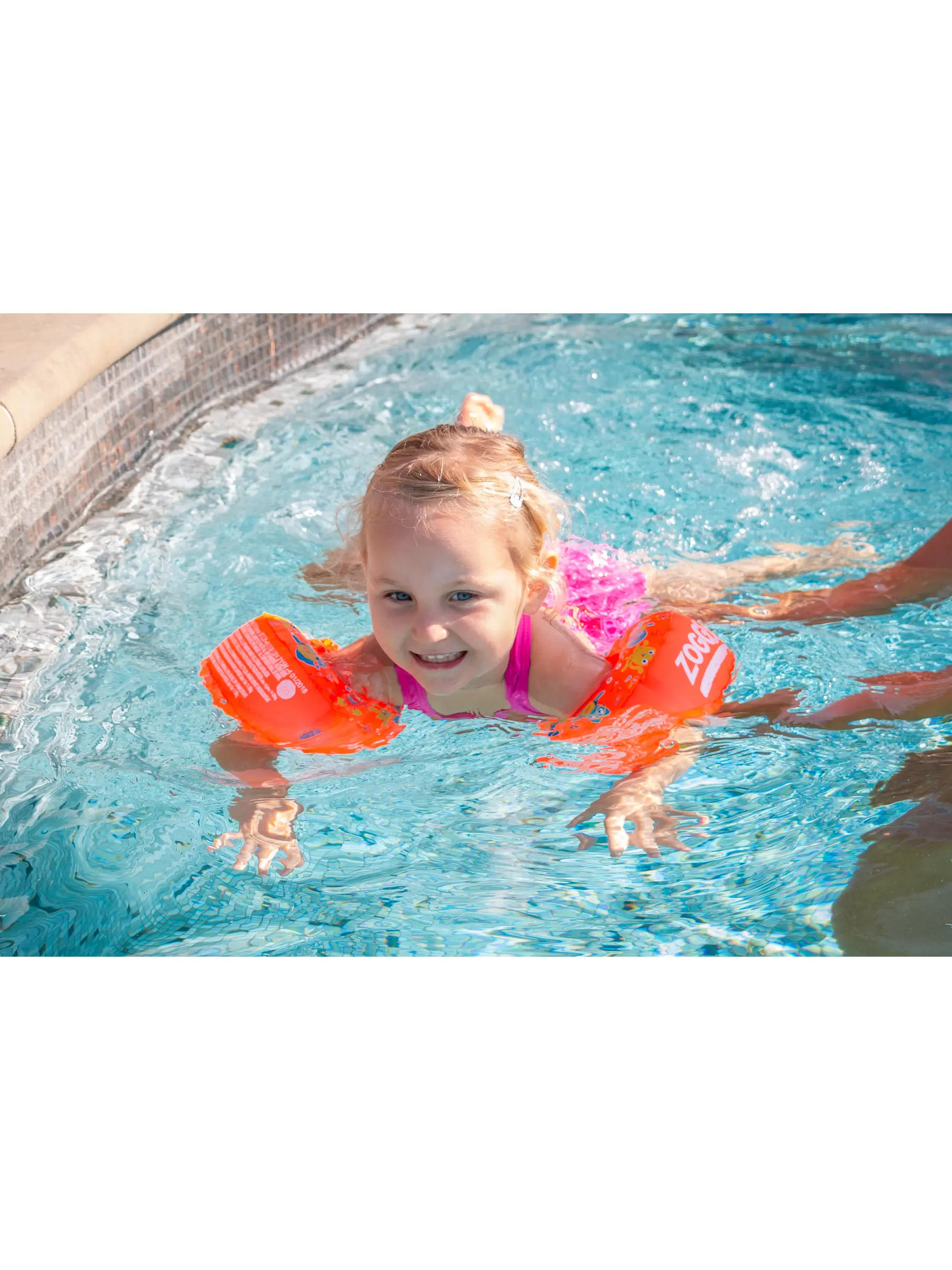 , view full size image of Front view of Product detail - Inflatable Zoggy Arm Rings