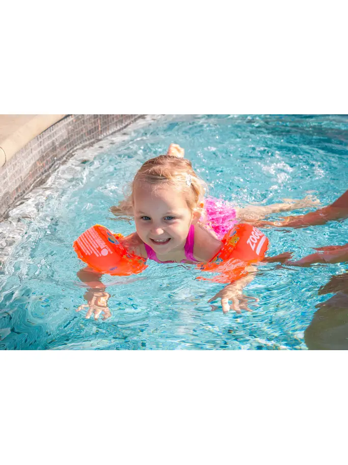 , view full size image of Front view of Product detail - Inflatable Zoggy Arm Rings