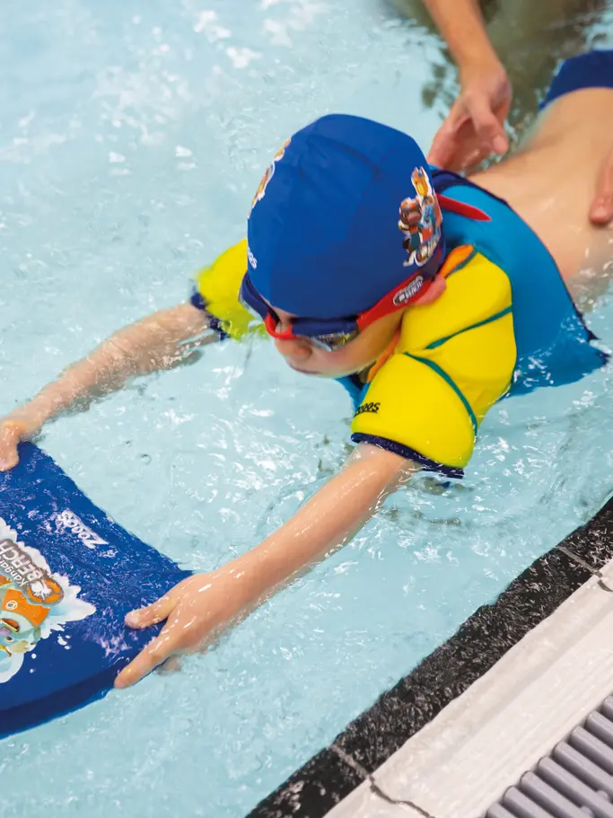 Sale,Clearance, view full size image of Front view of Product detail - Kangaroo Beach Swimming Kickboard blue