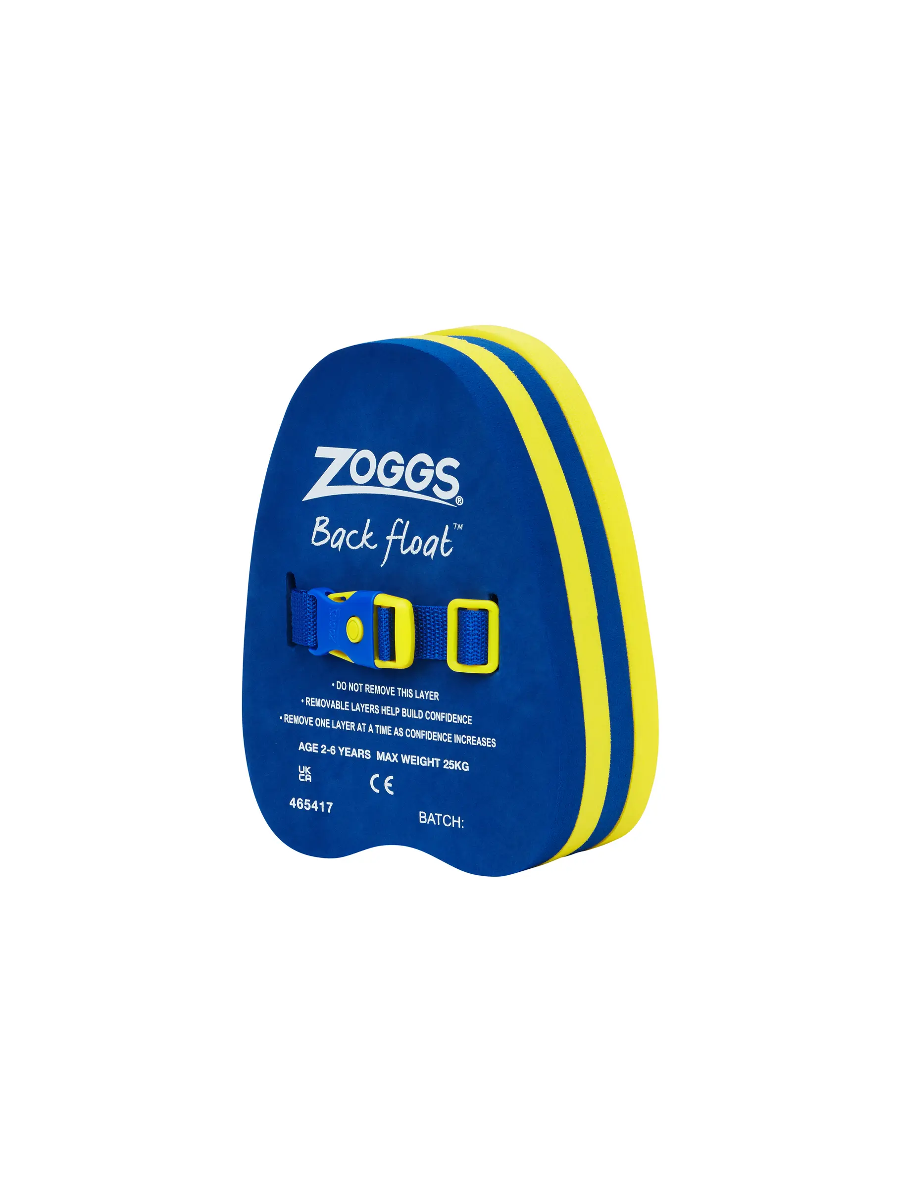 Sale, view full size image of Front view of Product detail - Kangaroo Beach Back Float YLBL