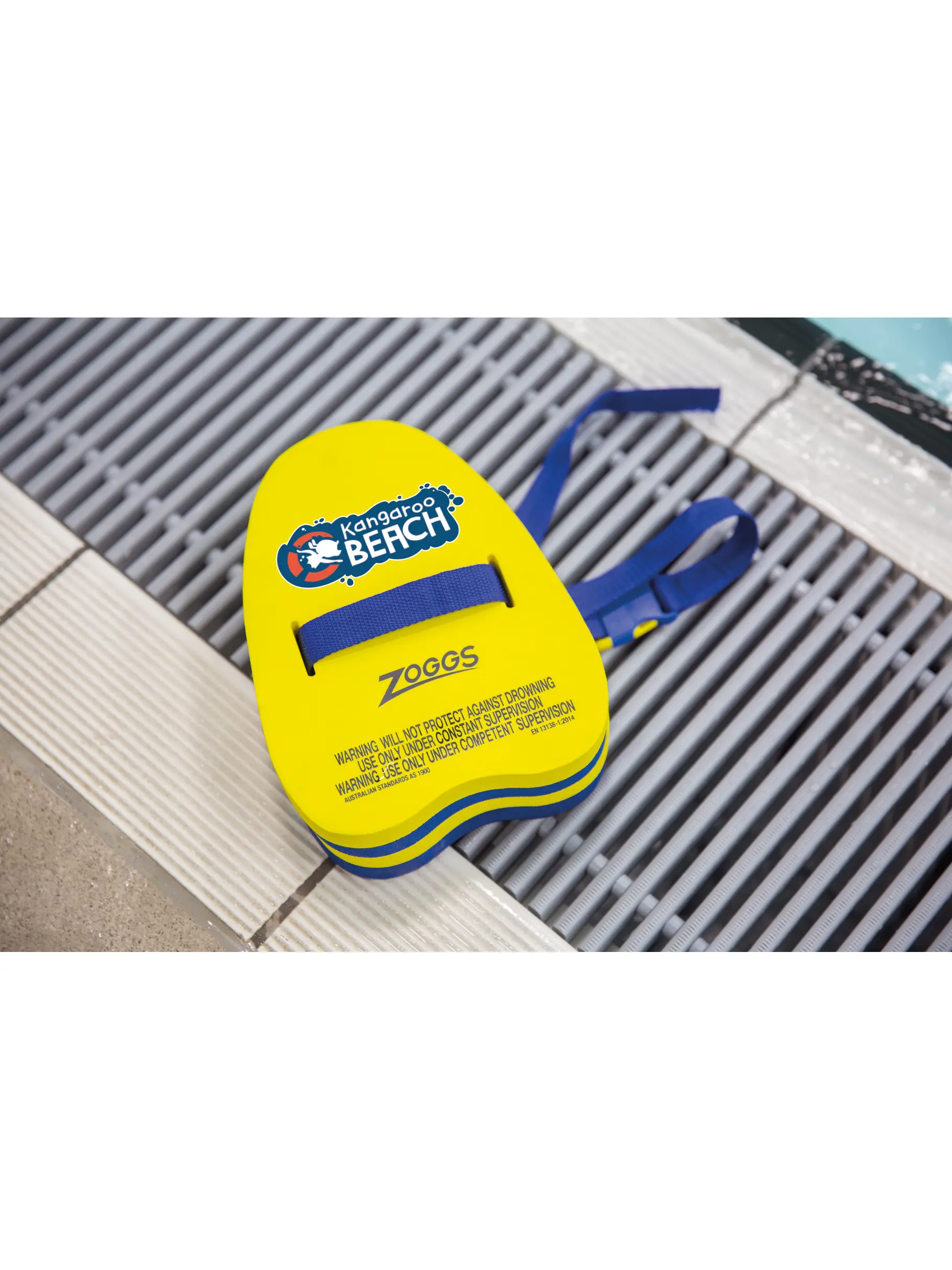 Sale, view full size image of Front view of Product detail - Kangaroo Beach Back Float YLBL