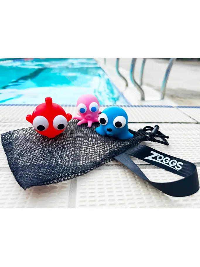 New, visualizzare l'immagine full size della vista frontale di Product detail - Float Friends 3PC Water Toy AST