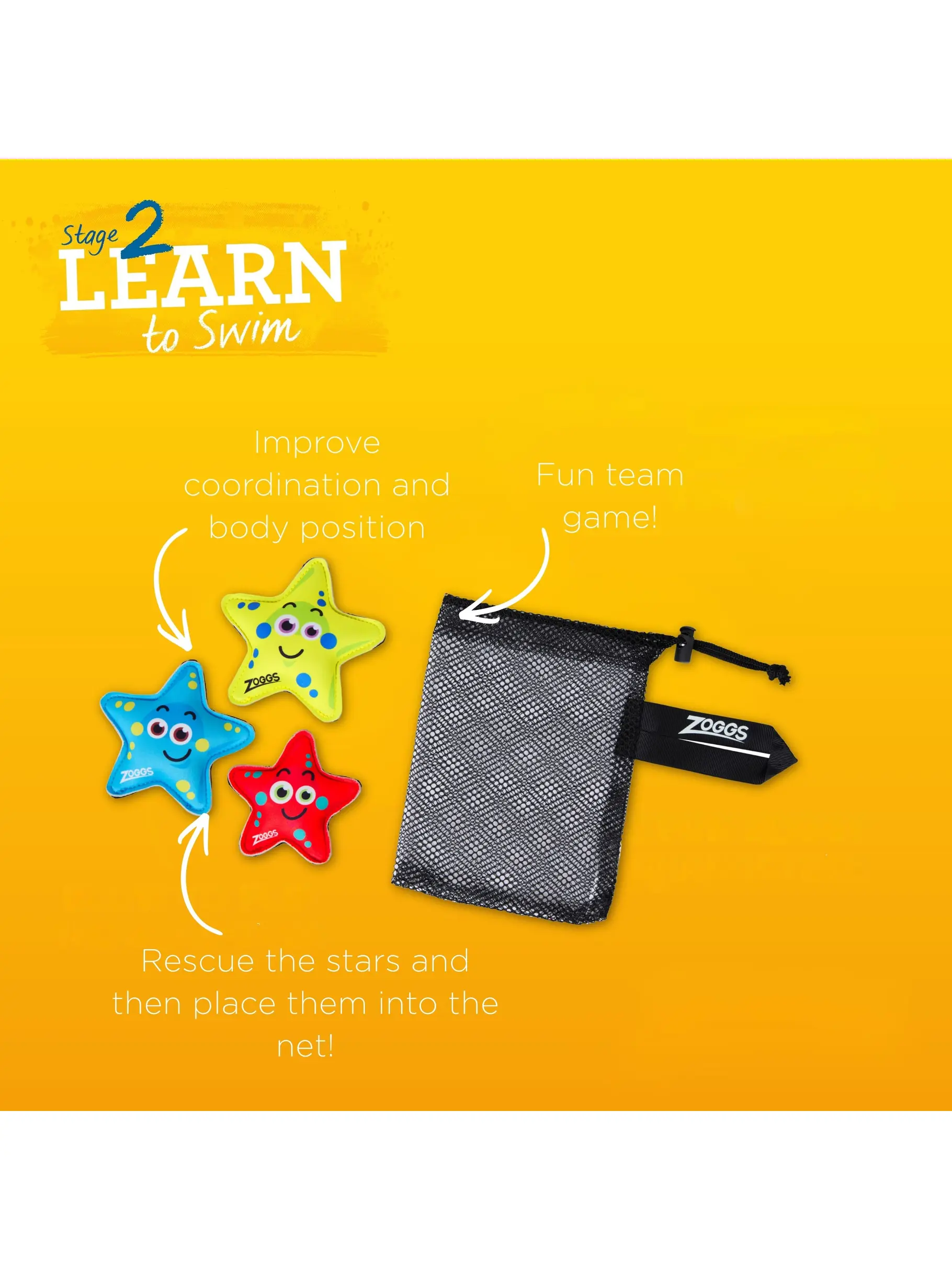 New, view full size image of Front view of Product detail - Pool Toy - Star Savers Rescue Game AST