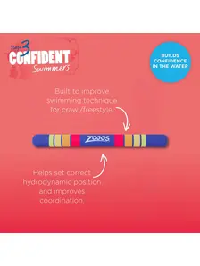 Display front view 6 of Product detail - Swim Stroke Training-Stick blue
