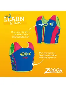 Display front view 3 of Product detail - Sea Saw Swimsure Jacket blue