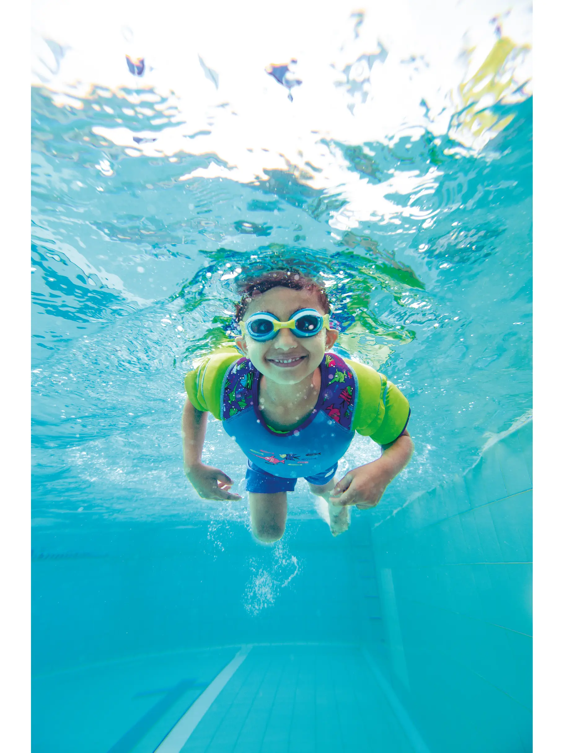 Out of Stock,Sale, visualizzare l'immagine full size della vista frontale di Product detail - Sea Saw Water Wings Vest blue