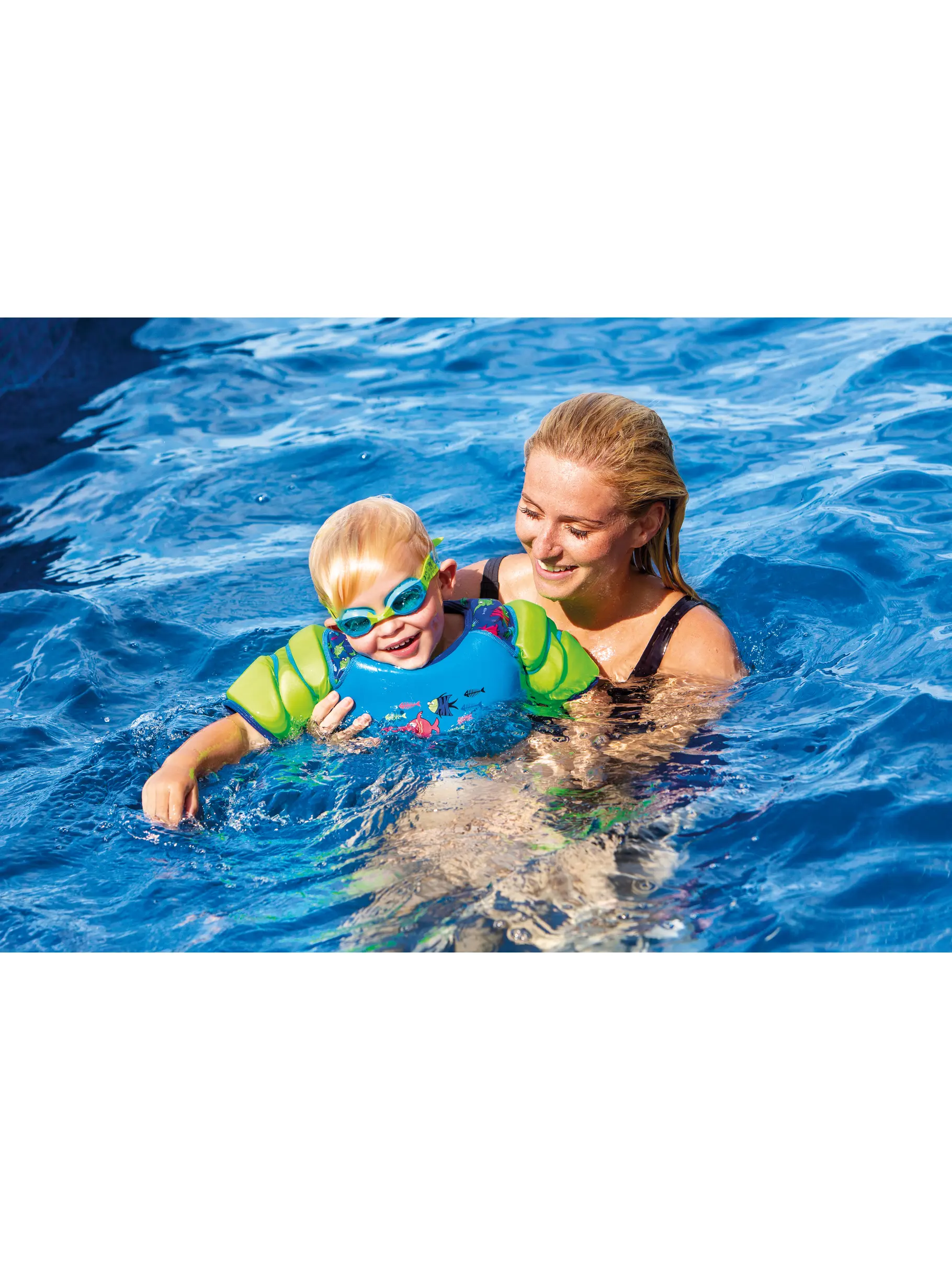 Out of Stock,Sale, visualizzare l'immagine full size della vista frontale di Product detail - Sea Saw Water Wings Vest blue