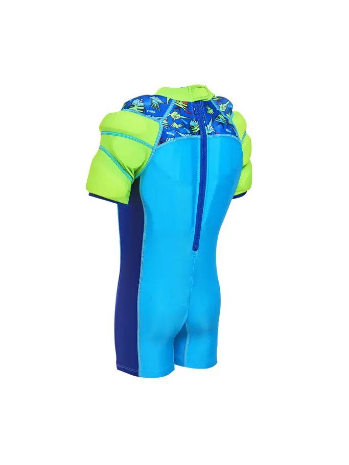 Sale,Clearance, view full size image of Front view of Product detail - Sea Saw Water Wings Floatsuit