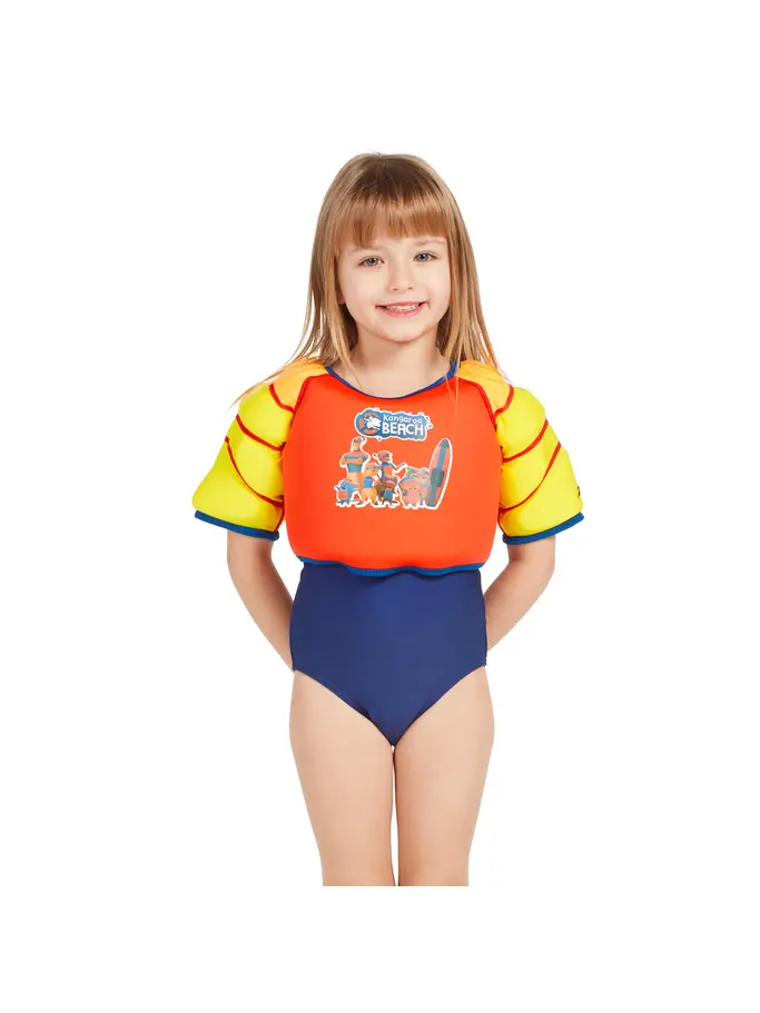 Sale, view full size image of Front view of Product detail - Red Kangaroo Beach Water Wings Vest RDYL