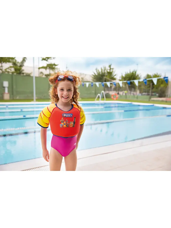 Sale, view full size image of Front view of Product detail - Red Kangaroo Beach Water Wings Vest RDYL