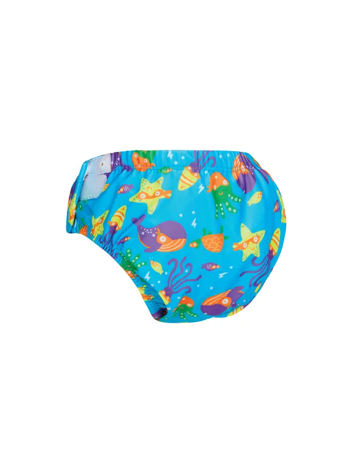 Sale,Clearance, view full size image of Front view of Product detail - Super Star Adjustable Swim Nappy SPST