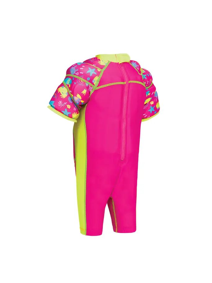 Sale,Clearance, view full size image of Front view of Product detail - Sea Queen Water Wings Float Suit SQAU