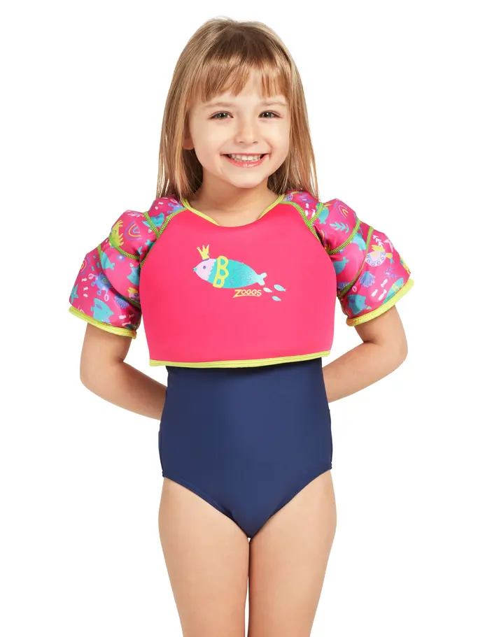 Sale,Clearance, view full size image of Front view of Product detail - Sea Queen Water Wings Vest SQAU