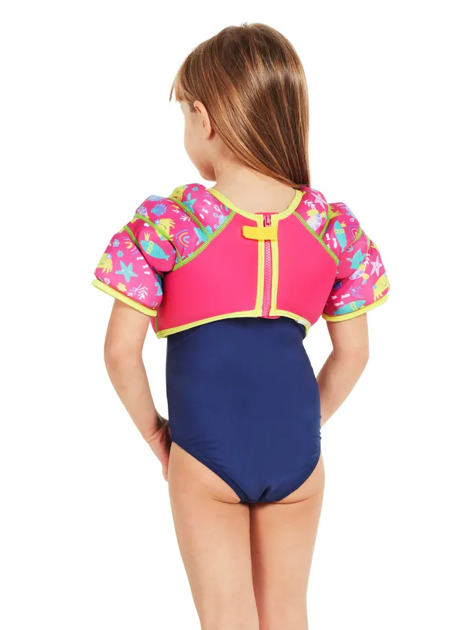 Sale,Clearance, view full size image of Front view of Product detail - Sea Queen Water Wings Vest SQAU