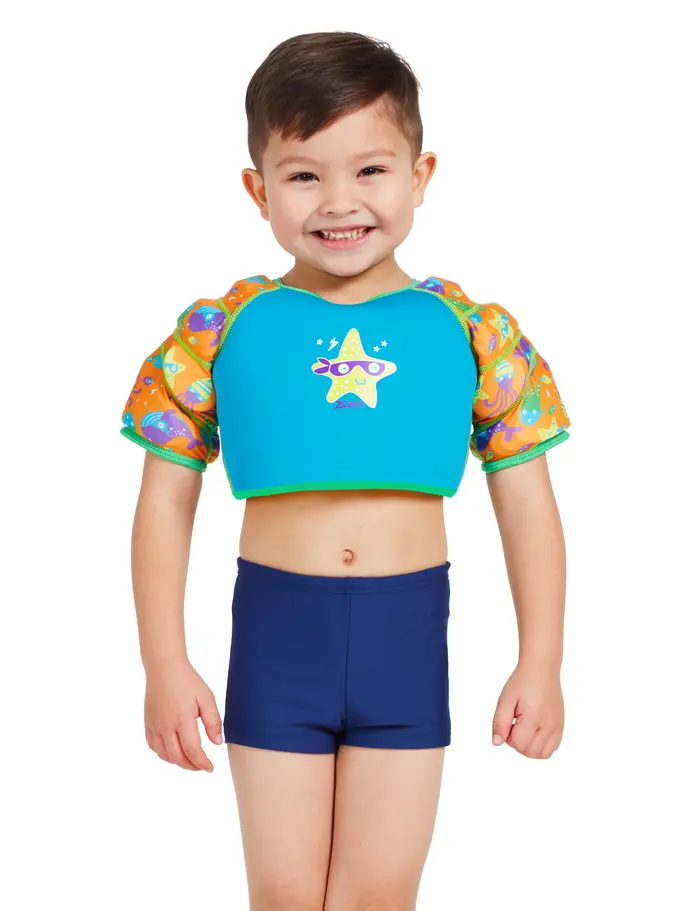 Sale,Clearance, view full size image of Front view of Product detail - Super Star Water Wings Vest SSAU
