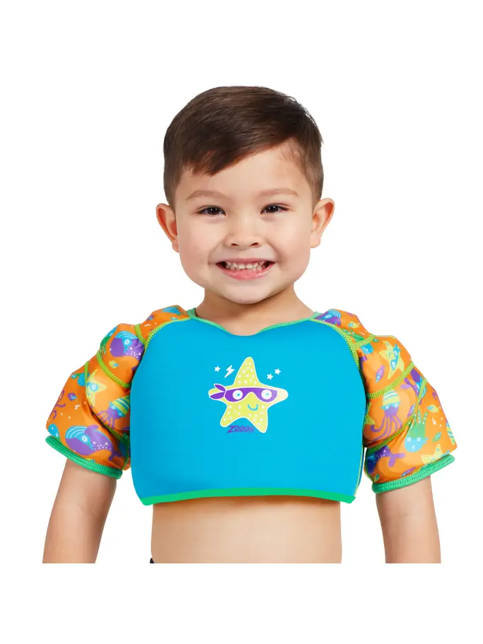 , view full size image of Front view of Product detail - Super Star Water Wings Vest SSEU