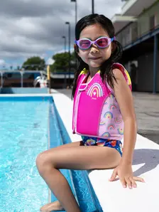 Display front view 4 of Product detail - Rainbow Swimsure Jacket RNEU