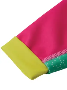 Display front view 4 of Product detail - Rainbow Fleece Lined Full Body Swimsuit RNMG