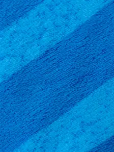 Display front view 3 of Product detail - Nautical Blue Striped Poncho Hooded Towel NAST