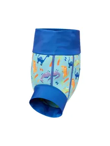Display front view 4 of Product detail - Dinos Blue Comfy Swimsure Nappy DILB