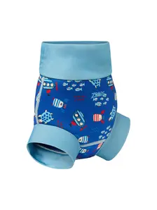 Display front view 6 of Product detail - Nautical Blue Comfy Swimsure Nappy NABL