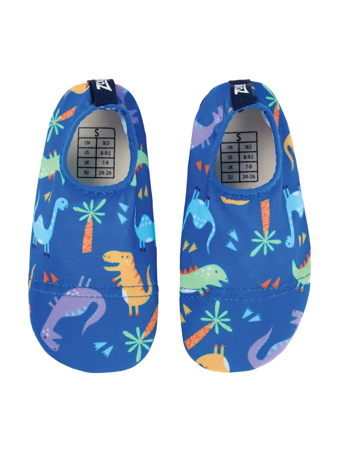 Out of Stock,New, view full size image of Front view of Product detail - Dinos Antislip Socks DIBL