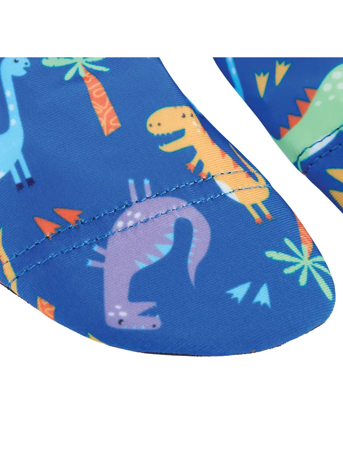 Out of Stock,New, view full size image of Front view of Product detail - Dinos Antislip Socks DIBL