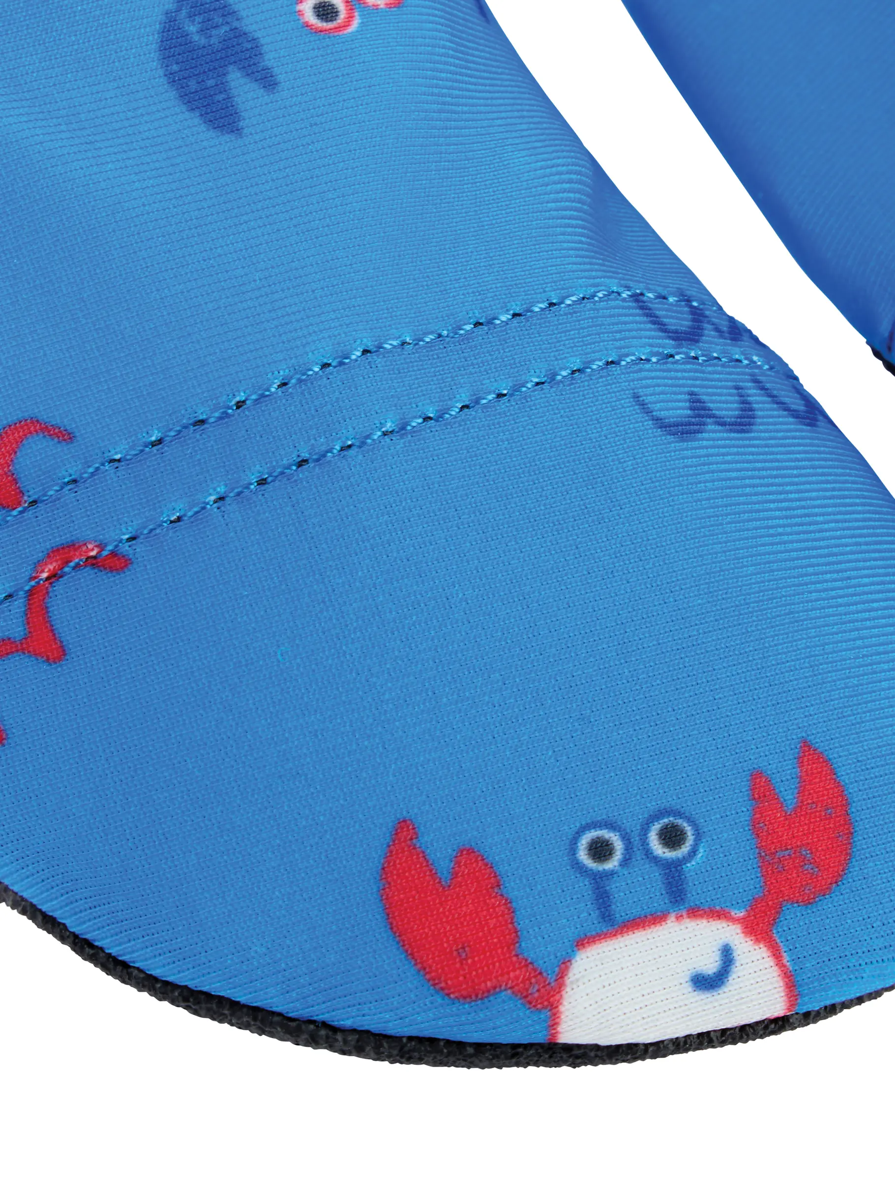 New, view full size image of Front view of Product detail - Non Slip Nautical Swimming Socks NABL
