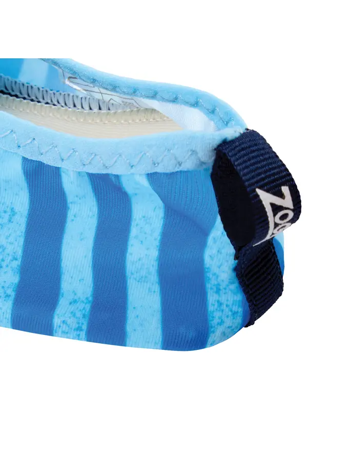 New, view full size image of Front view of Product detail - Non Slip Nautical Stripes Socks NAST
