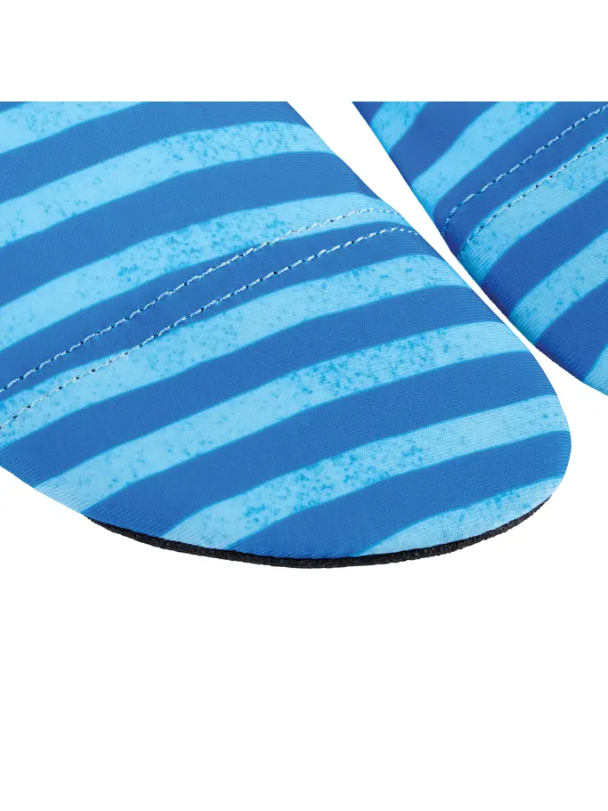 New, view full size image of Front view of Product detail - Non Slip Nautical Stripes Socks NAST