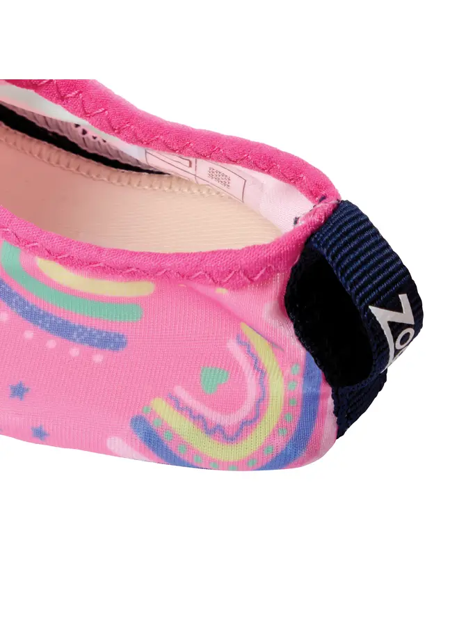 New, view full size image of Front view of Product detail - Non Slip Rainbow Swimming Socks RNMG