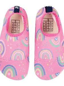 Display front view 3 of Product detail - Non Slip Rainbow Swimming Socks RNMG