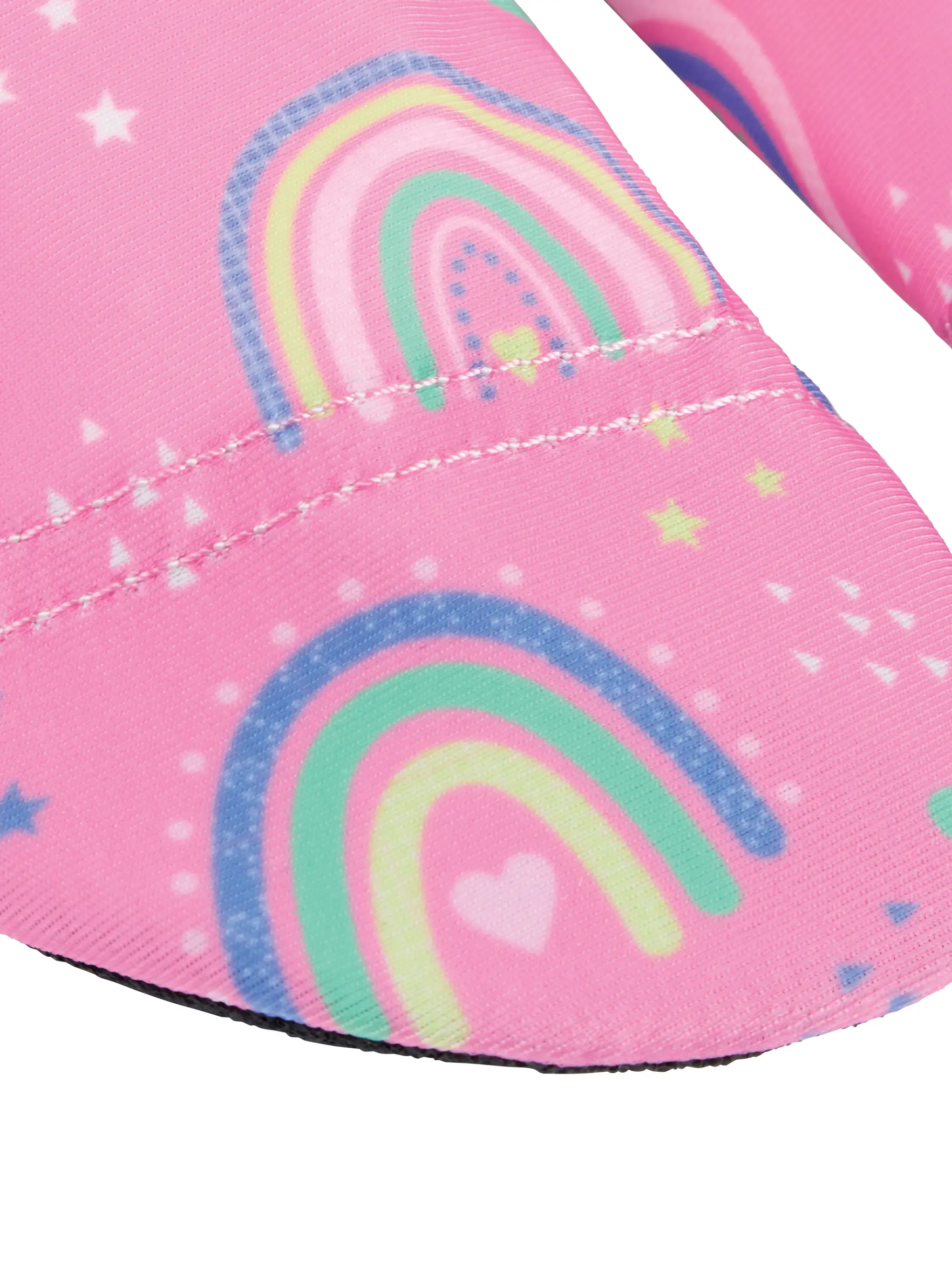 New, view full size image of Front view of Product detail - Non Slip Rainbow Swimming Socks RNMG